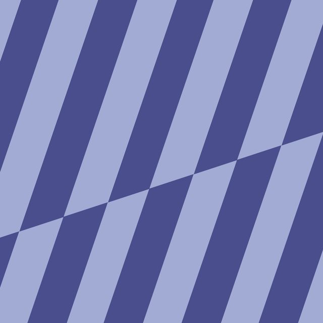 Kissen Diagonal versetzt Blau