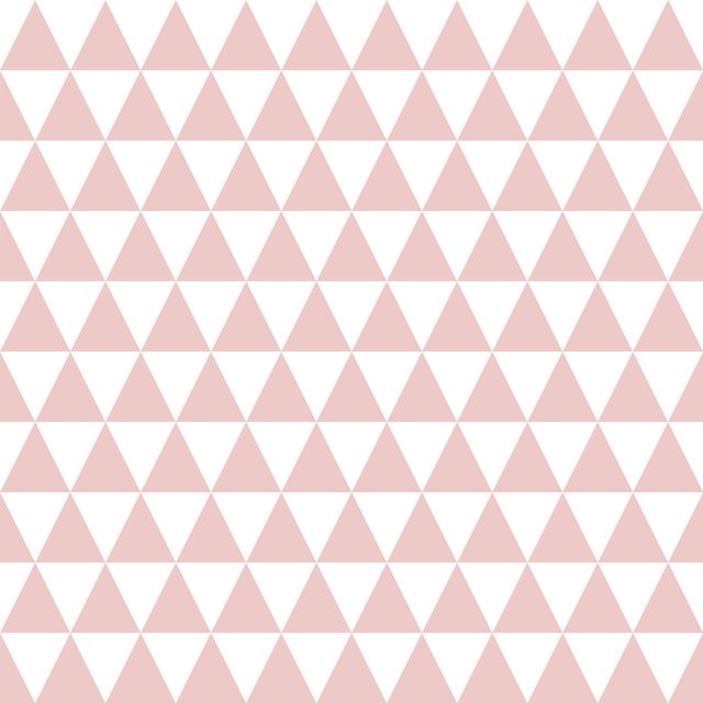 Kissen Rosa Dreiecke Muster
