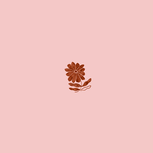 Textilposter Wildflower rosé