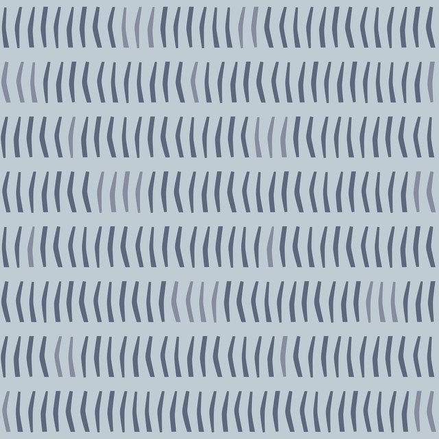 Kissen Wellen grau blau