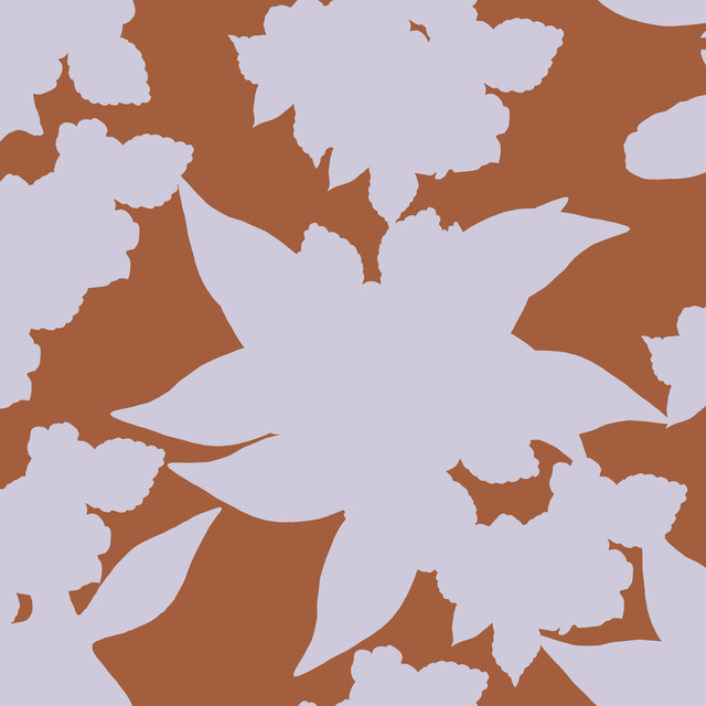 Servietten Garden Lilac-Brown