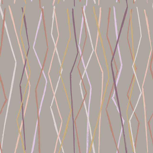 Textilposter Scribbled Pattern 8X