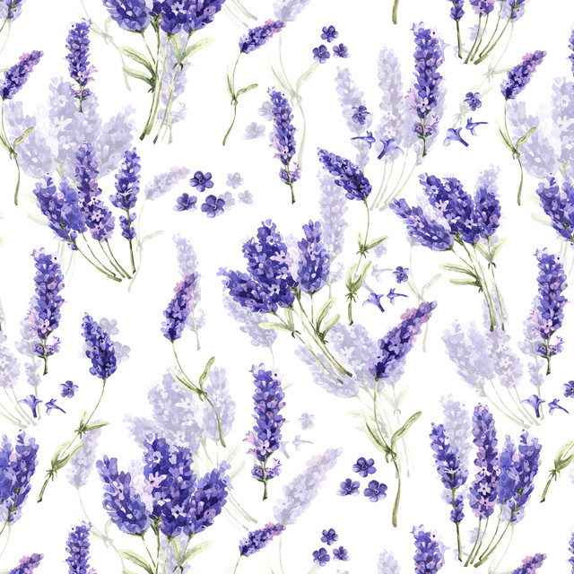Kissen Lavendel Blumen Sträuße