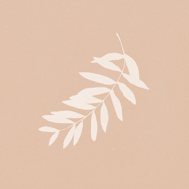 Textilposter Olive Branches light