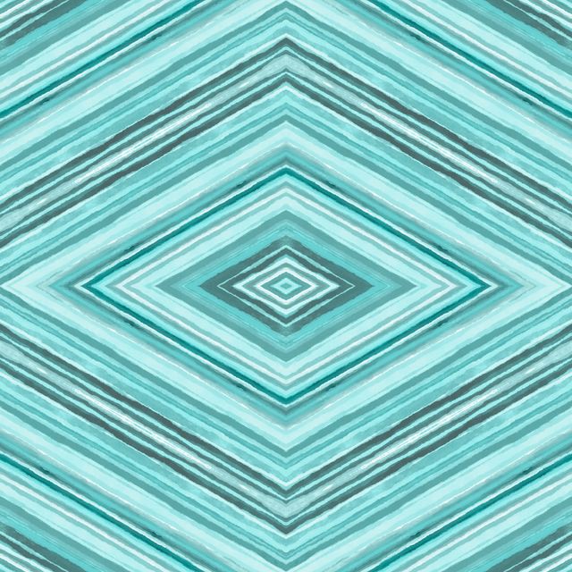 TextilposterWatercolor Rhombus Mint