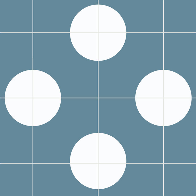 Raffrollo Circle Geometric