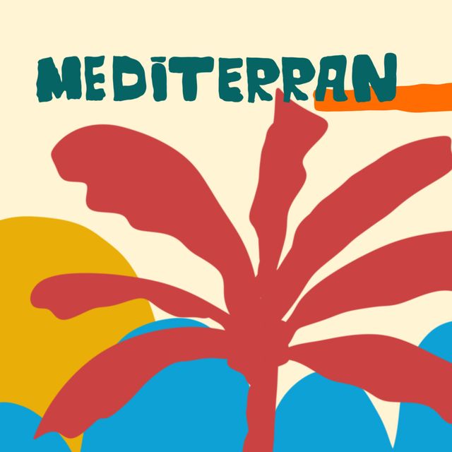 Tischset Mediterran Part 1