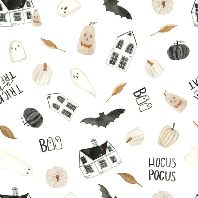 Servietten Halloween Pattern