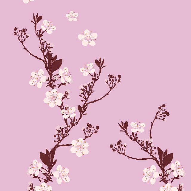 Tischset Kirschblüten rosa