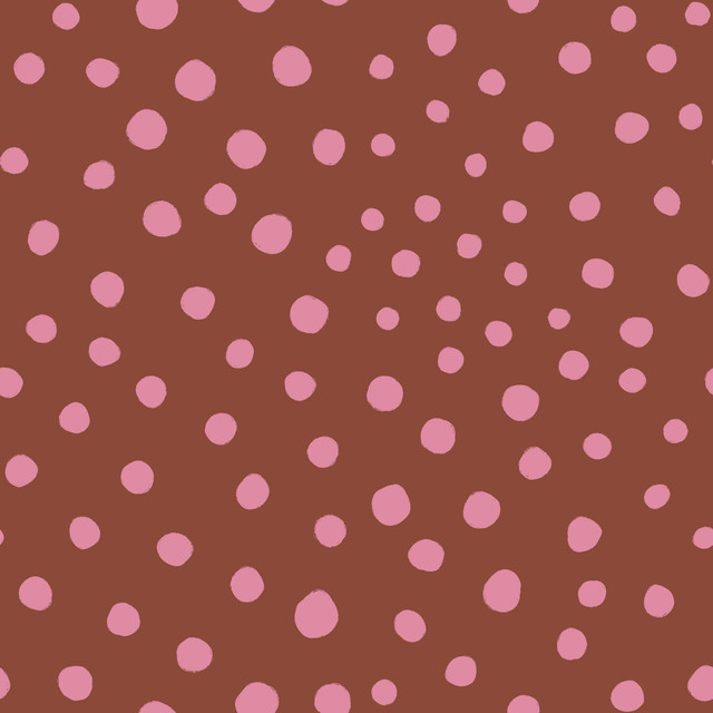 Meterware Pink Dots