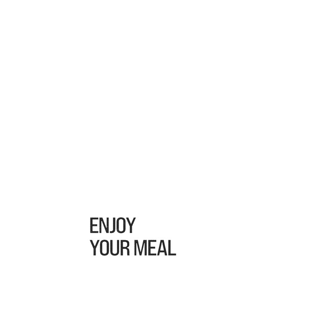 Servietten Enjoy Your Meal