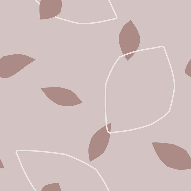 Raffrollo Abstract Leaves 2X