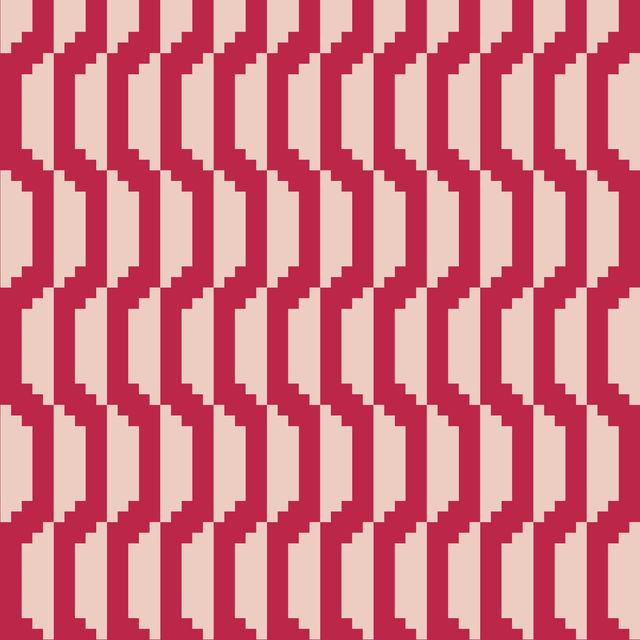 Kissen VIVA Geometric Wave