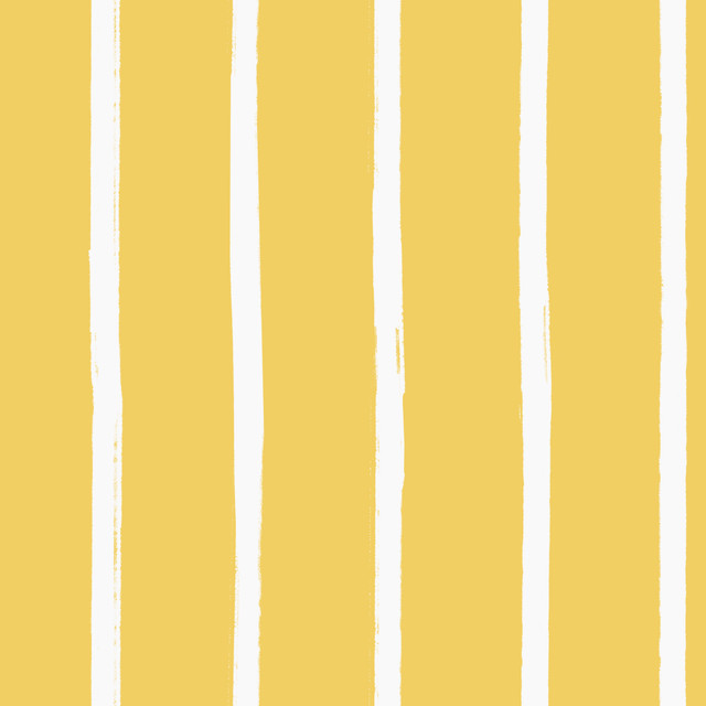 Kissen Scandinavian Stripe Yellow