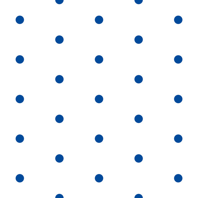 Sitzkissen Blaue Punkte