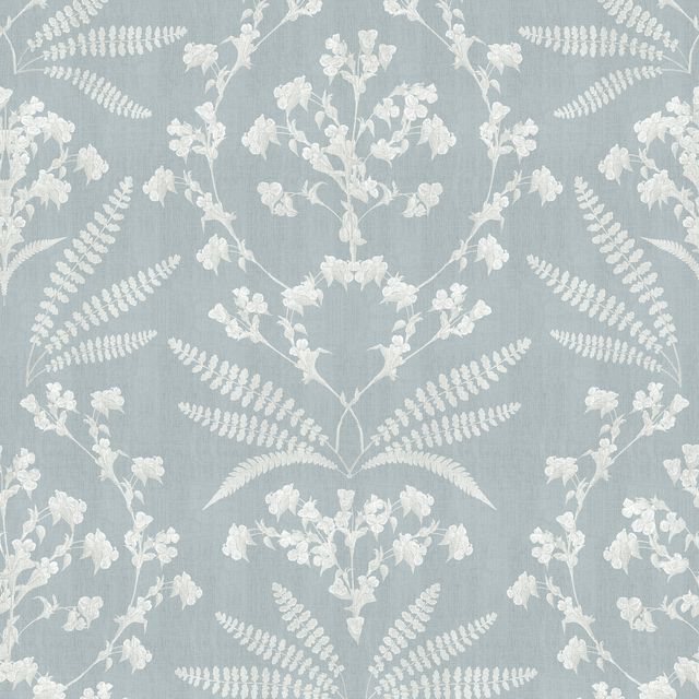 Tischset Cottage Damast Blumenkranz II
