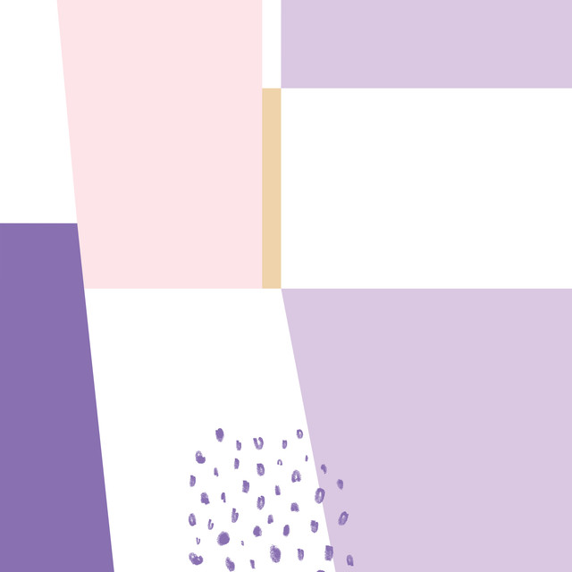 Dekovorhang Colour Block Lilac