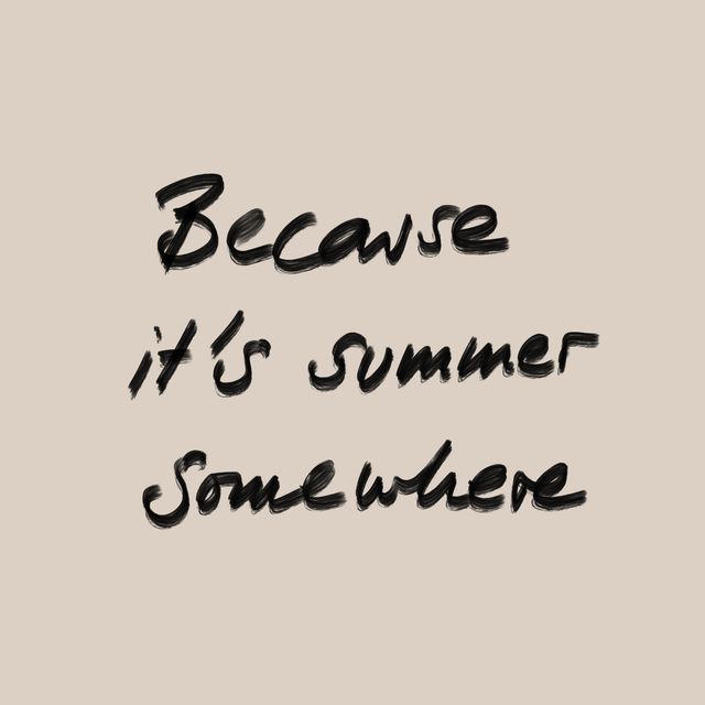Servietten It´s summer somewhere Beige