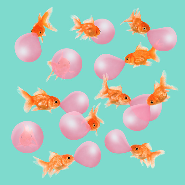 Kissen Bubblegum Goldfish