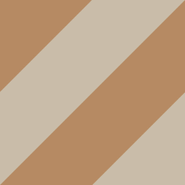 Kissen Diagonale Streifen Braun&Beige