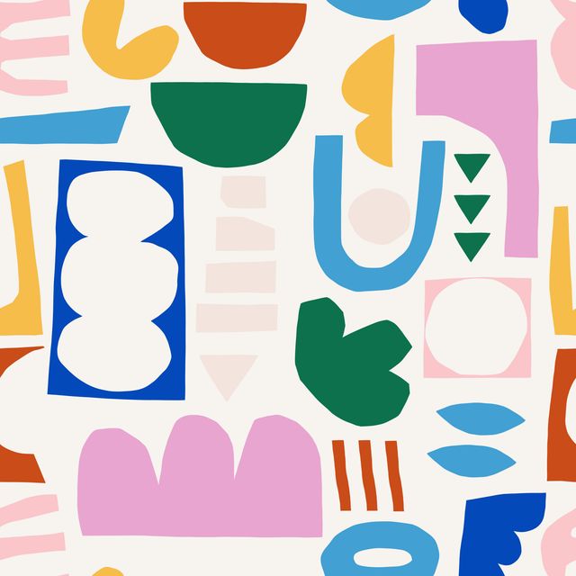 Tischset Joyful Mix Of Shapes