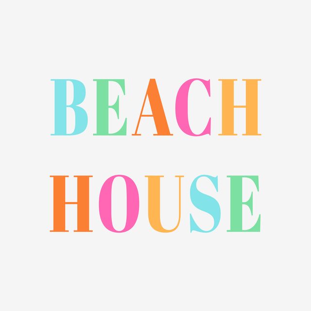 Tischset Beach House summer colors