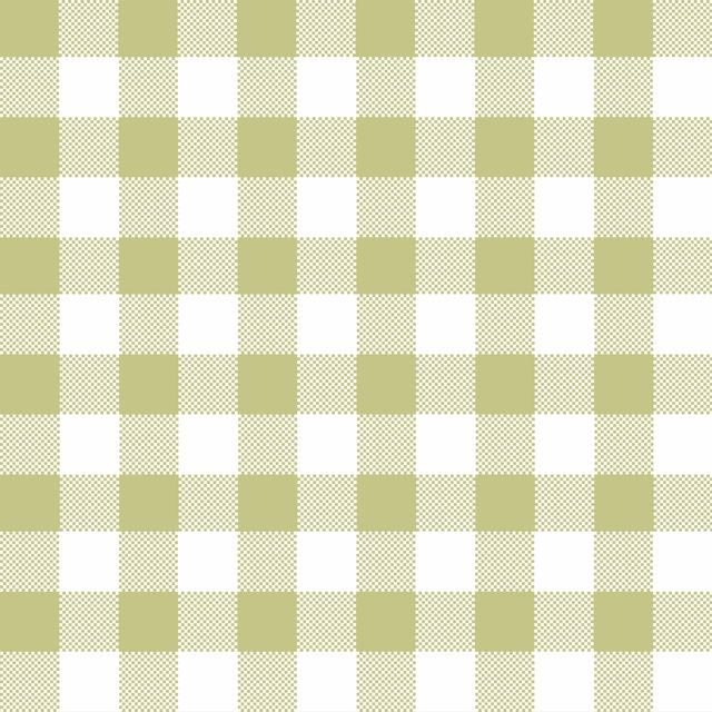 Bankauflage Grün Weiß Gingham Grid 2