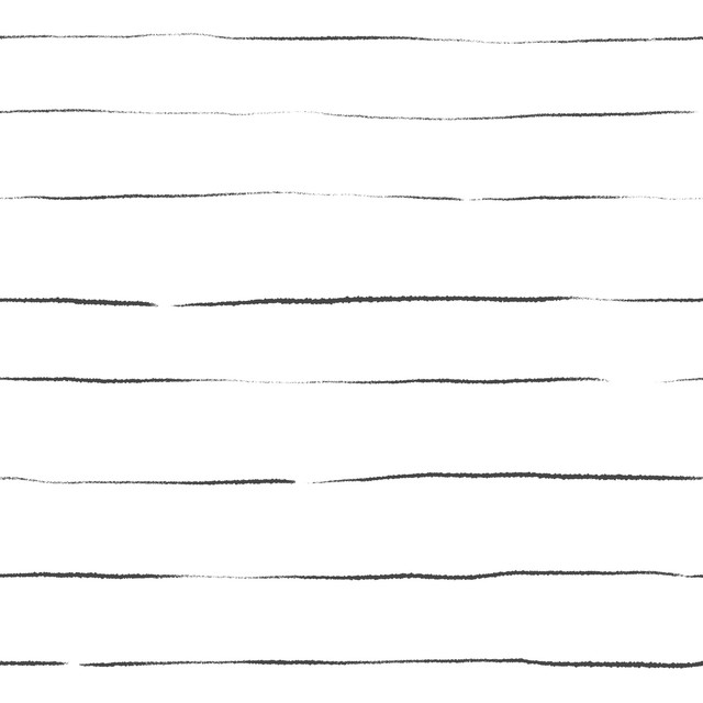 Dekovorhang Stripes On White