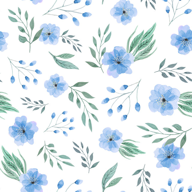 Geschirrtücher Blue Spring Blossoms