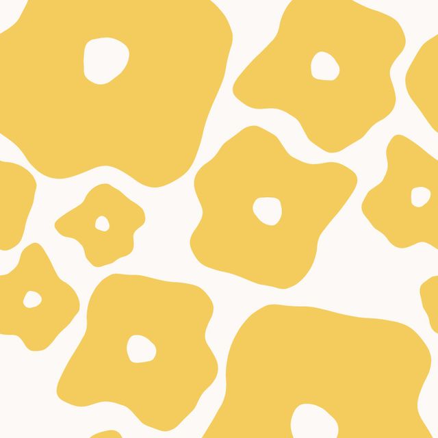 Dekovorhang Blossom yellow
