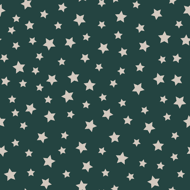 Geschirrtücher Winter Stars fir green