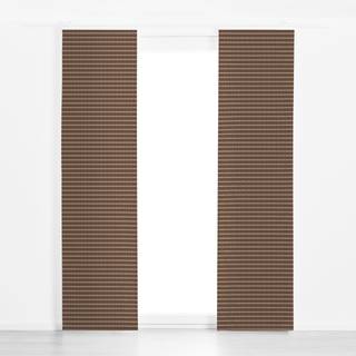 Flächenvorhang Chocolate Stripes