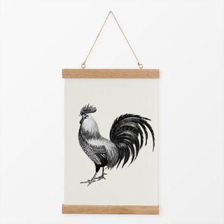 Textilposter The Vintage Rooster