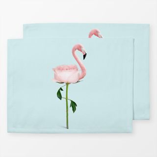 Tischset Flamingo Flower