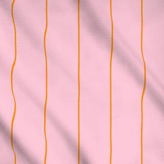 Meterware Streifen Pink Orange