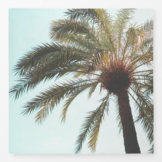 Tischdecke Palmenblätter im Wind