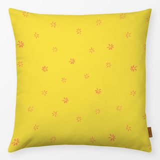 Kissen Sternblume Illuminating Yellow