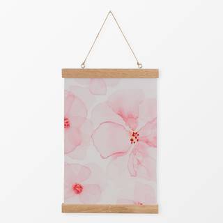 Textilposter Pink Spring flowers