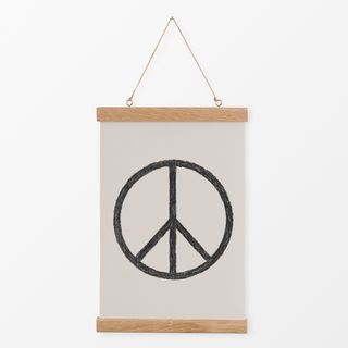 Textilposter Peace