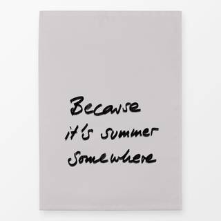 Geschirrtücher It´s summer somewhere Grau