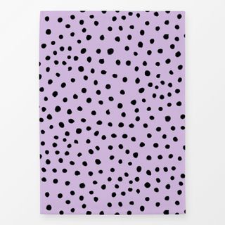 Geschirrtücher Dots Purple & Black
