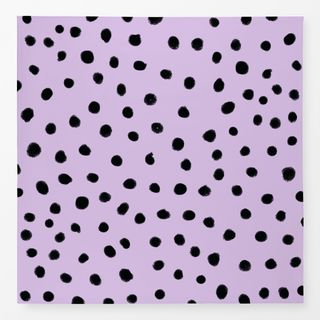 Tischdecke Dots Purple & Black
