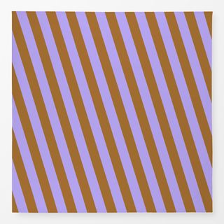 Tischdecke Summer Stripes Diagonale Lila
