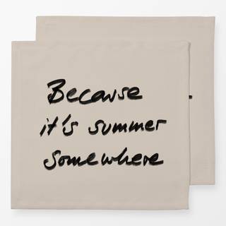 Servietten It´s summer somewhere Beige