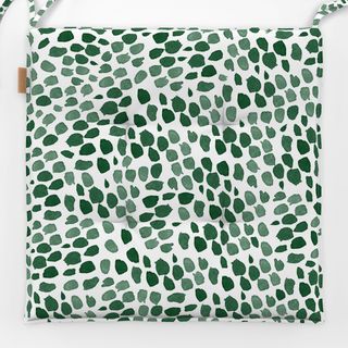 Sitzkissen Dots Speckled Winter Green