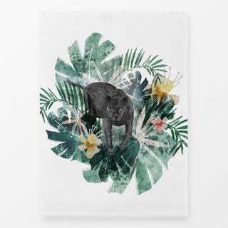 Geschirrtücher Schwarzer Panther Dschungel