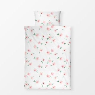 Bettwäsche Kirschblüten Rosa Weiß