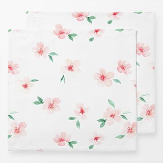 Servietten Kirschblüten Rosa Weiß