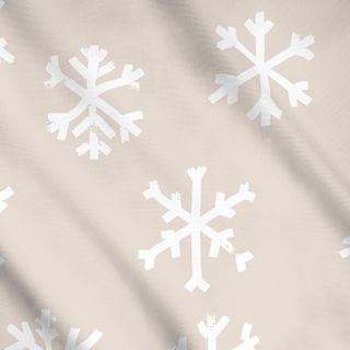 Meterware Snowflakes Pattern