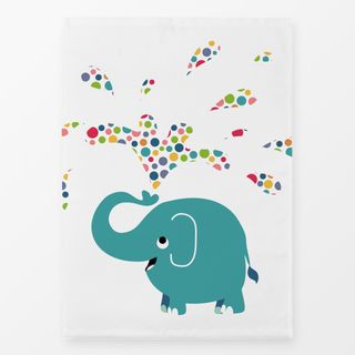 Geschirrtücher Bunter Regenbogen Elefant